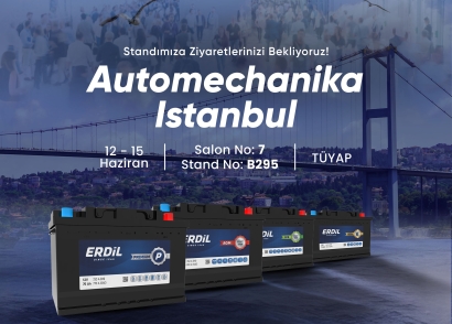 ERDİL Akü Olarak Automechanika İstanbul 2025 Fuarındayız